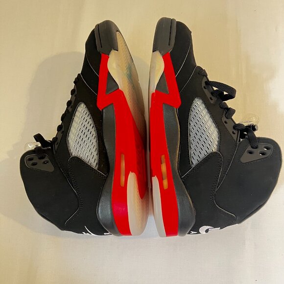 Jordan Nike Retro 5 Red Black Size 8 main image 5